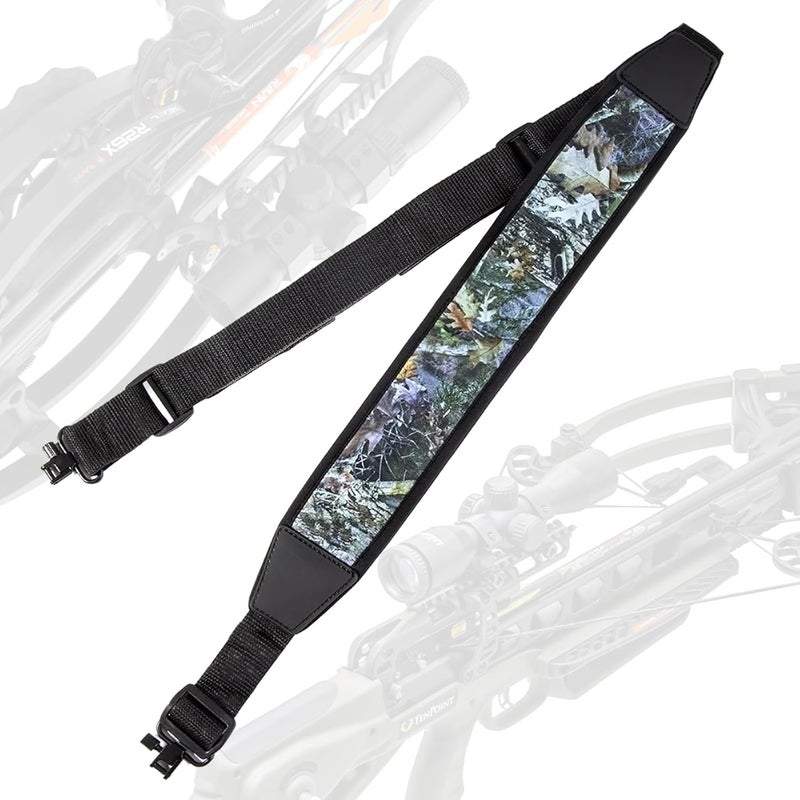 Runhike Crossbow Sling Compatible with Barnett,Adjustable Neoprene Crossbow Sling Compatible with Tenpoint,Crossbow Accessories Compatible with Ravin to Reduces Slipping, Sliding and Bouncing - Image 1